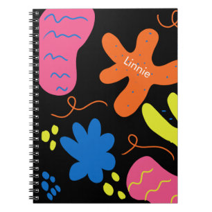 Blobs Doodle Science Lab Chimie Cahier de noms