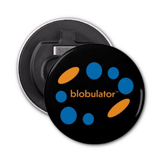 blobulator-flesopener button flesopener (Voorkant)