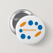 blobulator knop ronde button 5,7 cm (Voorkant /achterkant)