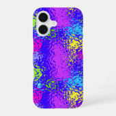 Blobules Under Glass iPhone 16 Hoesje (Achterkant)