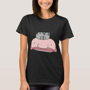 Blobvis en Kleine Kat T-shirt