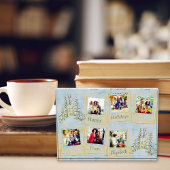 Bloc de collage de Noël Multi Photo Blue Friends