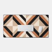 Bloc de couleur géométrique moderne Brown (Clavier et souris)