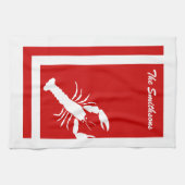Bloc de couleur Homard américain MoJo Serviettes d (Horizontal)
