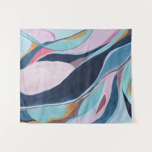 Bloc de couleur moderne Tapisserie d'art Abstrait