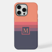 Bloc de couleur rose foncé Saumon personnalisable (Verso)