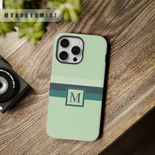 Bloc de couleur vert sarcelle clair doux personnal
