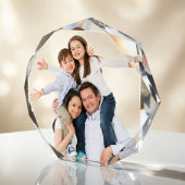 Bloc de l'octagon photo familiale