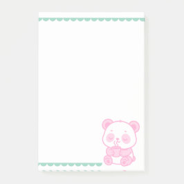 Bloc de Notas Notas Post-it® Panda Café Notes