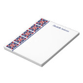 Bloc de patchwork Americana pour carnet de notes (Tourné)