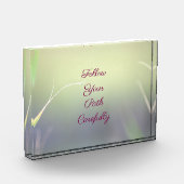 Bloc de photo de citation de motivation (Gauche)