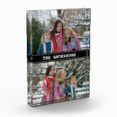 Bloc de photo de collage de photo de Black appelé (Gauche)