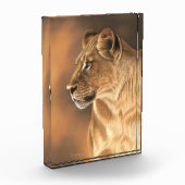 Bloc de photo de lionne (Gauche)