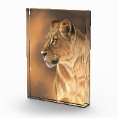 Bloc de photo de lionne (Droite)