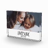 Bloc de photo de script moderne établi par maman p (Droite)