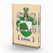 Bloc de photo du blason de Callahan (Droite)