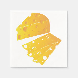 Bloc de serviettes en papier de fromage