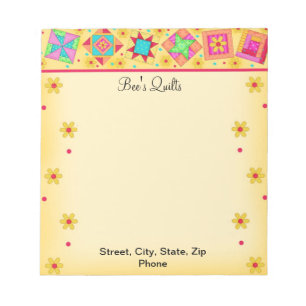 Bloc de surface Bloc-notes jaune