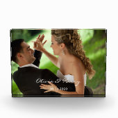 Bloc fait sur commande de photo de mariage (Devant)