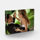 Bloc fait sur commande de photo de mariage (Gauche)