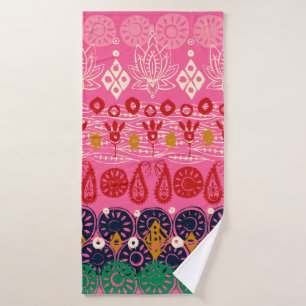 bloc lotus rose