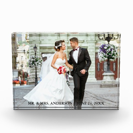 Bloc Mariage photo de mariée et de chambre (Devant)