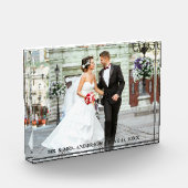 Bloc Mariage photo de mariée et de chambre (Gauche)