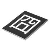 Bloc-note 囧 Jiong Chinese Orz Asiatique Mème Hanzi Emoticon (Tourné)