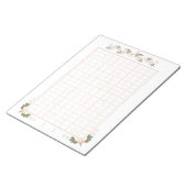 Bloc-note 飾り原稿用紙＜茶＞200字[br09] (Incliné)