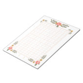 Bloc-note 飾り原稿用紙＜茶＞200字[br10] (Incliné)