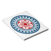 BLOC-NOTE 麻雀牌 1筒 イーピン_ロゴのみ-01 (Incliné)