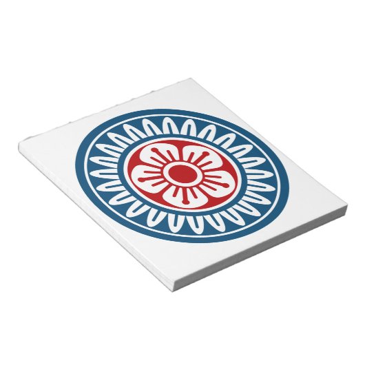 BLOC-NOTE 麻雀牌 1筒 イーピン_ロゴのみ-01 (Incliné)