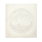 Bloc-note [100] Arbre Celtique de Vie [Or] (Devant)