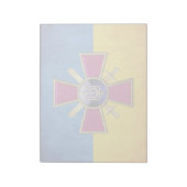 Bloc-note [100] Emblème des forces terrestres ukrainiennes (Tourné)