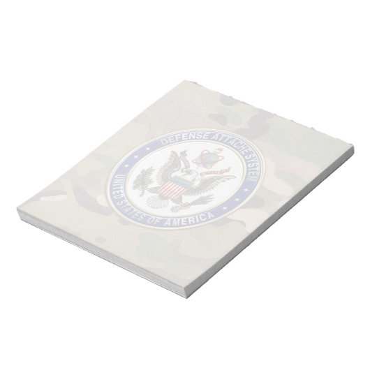 Bloc-note [100] Emblème du système DAS (Defense Attaché Syst (Tourné)