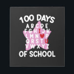 Bloc-note 100 Jours D'Alphabet Scolaire 100E Jour Enseignant<br><div class="desc">100 Jours D'Alphabet Scolaire 100E Jour Enseignant Enfants Étudiants</div>