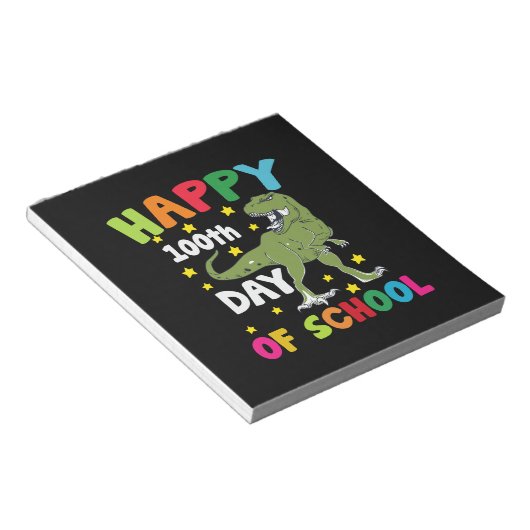 Bloc-note 100 Jours de l'école Trex 100e Jour de l'école (Incliné)
