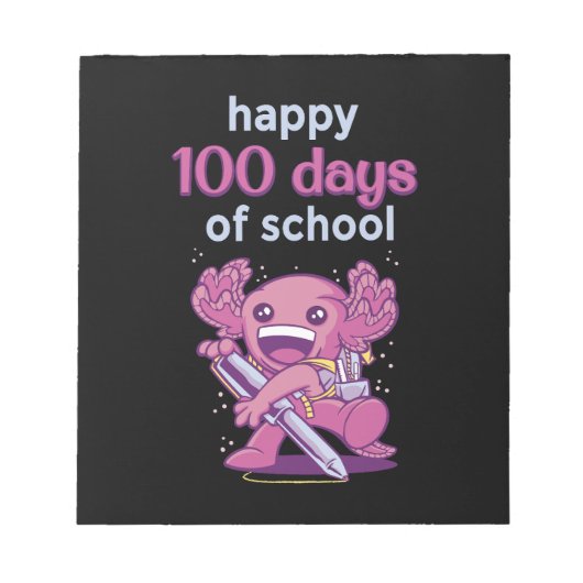 Bloc-note 100 jours d'école (Devant)