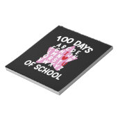 Bloc-note 100 jours d'école Alphabet 100ème jour Enseignant  (Tourné)