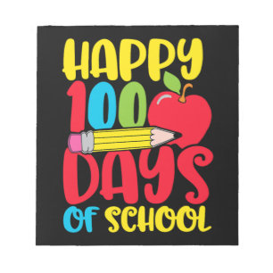 Bloc-note 100 Jours D'Enseignants Et D'Enfants 1.