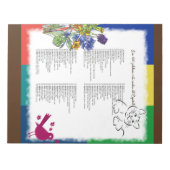 Bloc-note 100 mots les plus courants en espagnol (Devant)