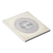 Bloc-note [100] Treasure Trove : Celtic Tree of Life [Argent (Incliné)