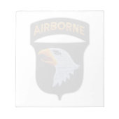 Bloc-note 101e Batterie de cris aéroportée pour les anciens  (Devant)