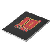 Bloc-note 10 ans Anniversaire Cadeaux de garçon Pompier (Tourné)