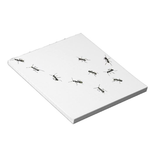 Bloc-note 10 fourmis (Incliné)