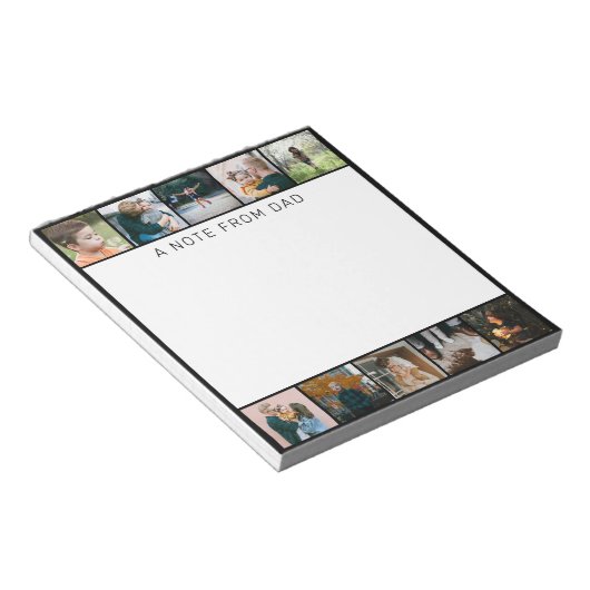 Bloc-note 10 Photo Collage Notepad (Incliné)