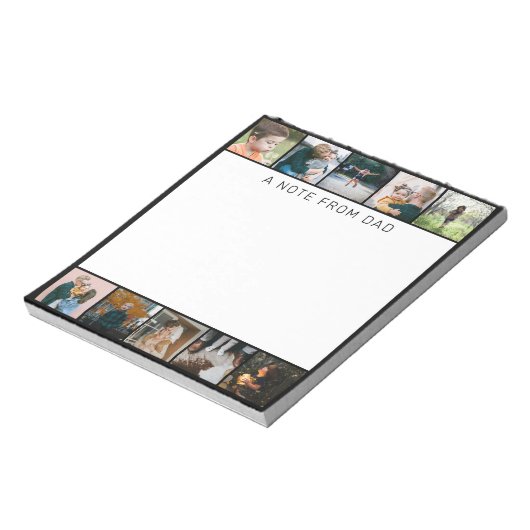 Bloc-note 10 Photo Collage Notepad (Tourné)