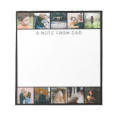 Bloc-note 10 Photo Collage Notepad (Devant)