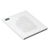 Bloc-note 10e Batterie de bérets verts des Forces spéciales  (Incliné)