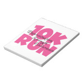 Bloc-note 10K Run Sport Rose (Tourné)